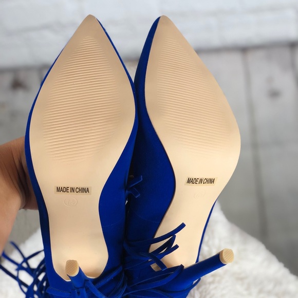 New Suede 4 inch heels- Super hot!🔥 - Picture 5 of 5